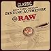 RAW Cones Classic 1-1/4 Size - 50 Pack - Slow Burning Pre Rolled Cones made of Paper with Tips & Packing Tubes Included