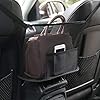 Meegoo Car Handbag Holder Between Seats Large Capacity Car Purse Holder Automotive Consoles & Organizers for Document Phone Storage Car Organizer (Black)