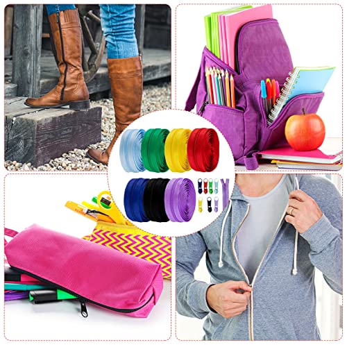 Fermeture éclair en nylon n°5 pour coudre des coussins et des sacs faits main - 6