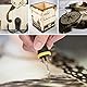 Aomdom Pyrography Maschine 60W Holzverbrennung Maschine Kit 0-850℃ Einstellbare Temperaturregelung Brandmalkolben Set für Holz Leder Kürbis