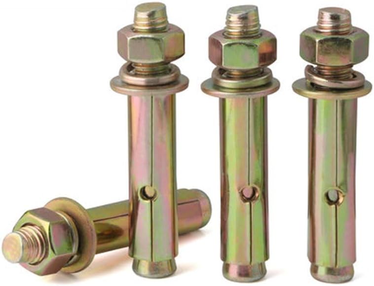 M6 M8 Swell Screw Galvanized Iron Explosion Screws Bolt 50mm-100mm Length (Size: M8 x60mm(5pcs))