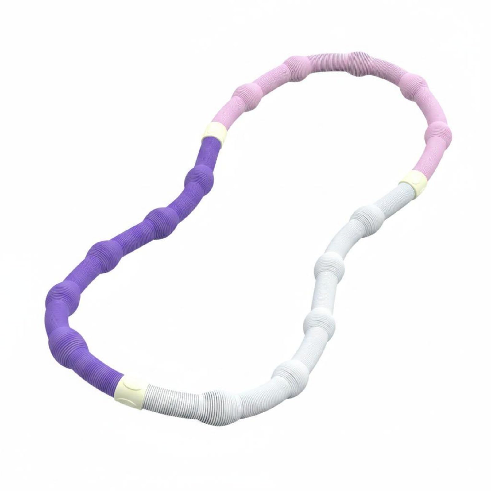 Fitness Hoop Cerchio Fitness Cerchio da Allenamento Hoop Pesato Anello Elastico Design Flessibile per Piega E Stoccaggio, 2 Kg Avanzato, Consigliato Per 45-90 Kg