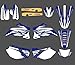 Arrière-Plans Graphiques Stickers Kits d'autocollants pour Yamaha WR250F WR450F 2008 2008 2011 2011 CH 250F 450F WR 250 450 F (Color : 0186)