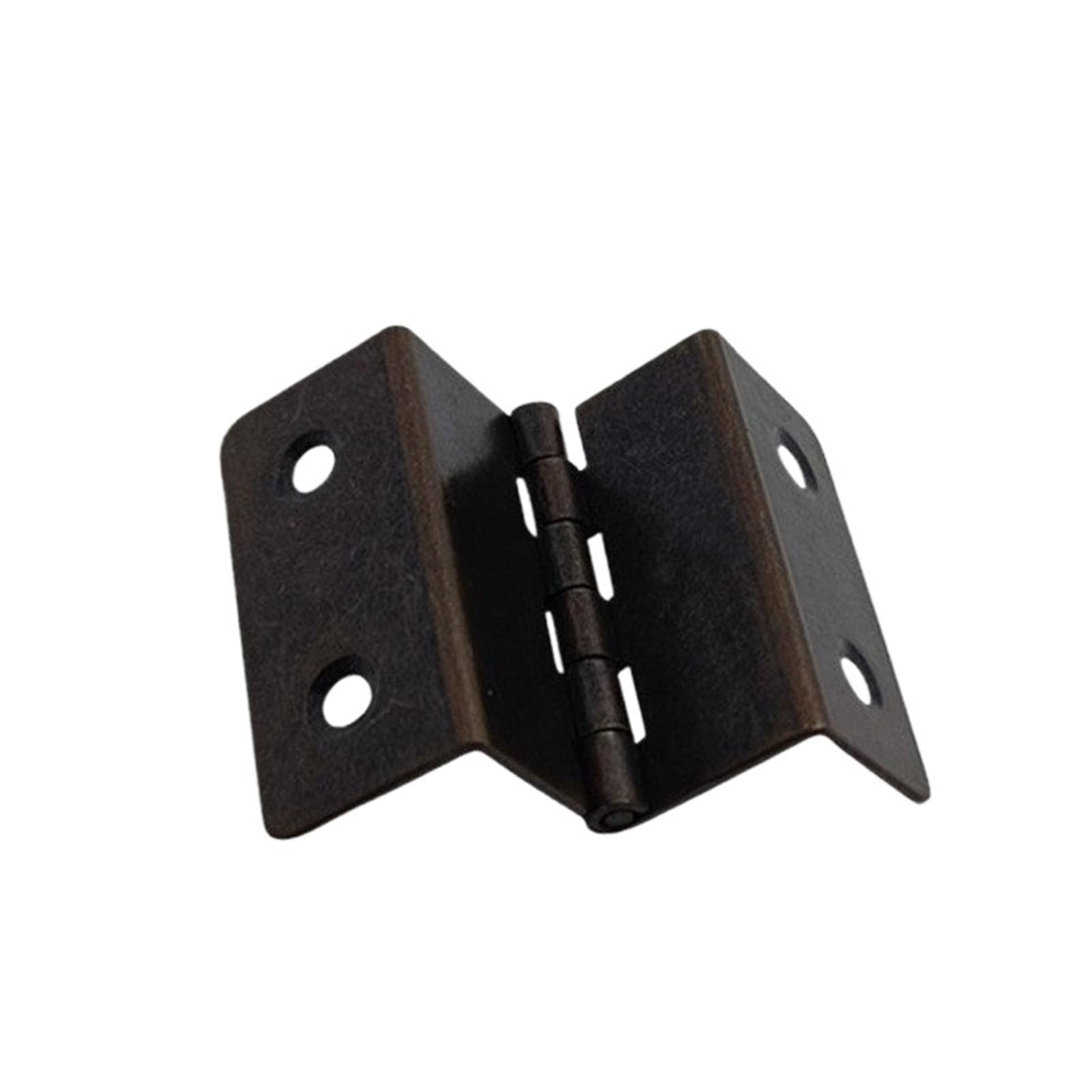 Kdhcvkz Black 1Pcs Folding Hinge Iron Door Hinge For Furniture(Black)