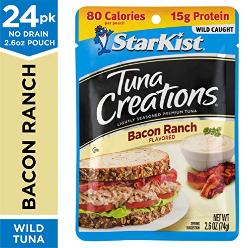 Starkist Tuna Creations Bacon Ranch, 2.6 Oz, Pack Of 24 #TOP2