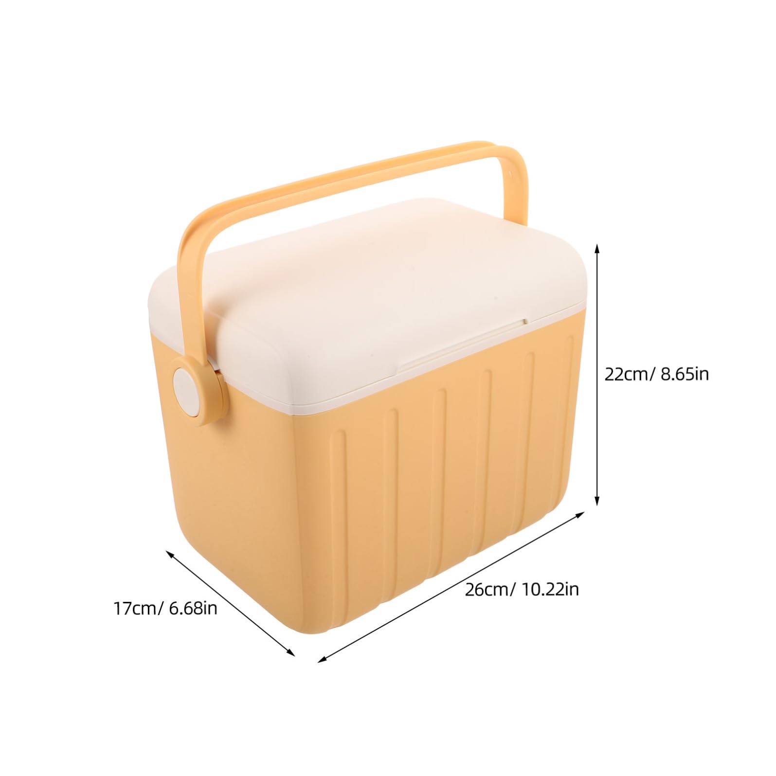 TOYANDONA Contenitore Termico Portatile per Campeggio All'aperto, Leggero Isolamento Efficiente in Schiuma Rigida, Scomparti Spaziosi per Picnic e Gite in Famiglia