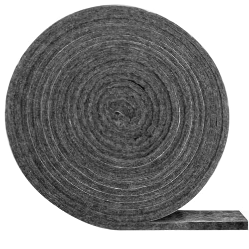 High Temp Grill Gasket Replacement Compatible Fit L/XL Big Green Egg Ceramic Lid Top BBQ Smoker Gasket Self Stick Felt 15 ft Long 7/8 Wide 1/8 Thick