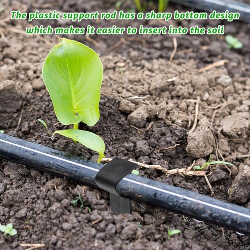 50PCS Ground Securing Pegs for Drip Irrigation Line Weeping Pipe Soaker Hose, 16mm Ground Stakes for Vegetable Gardens Flower Beds Planting Watering System Tools Lawn Garden Supplies 5 50PCS Ground Securing Pegs for Drip Irrigation Line Weeping Pipe Soaker Hose, 16mm Ground Stakes for Vegetable Gardens Flower Beds Planting Watering System Tools Lawn Garden Supplies - Image 5