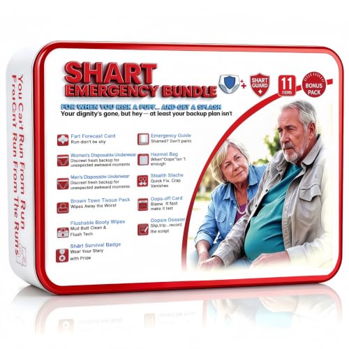 Funny Sharting Survival Kit – Poop Prank Gag Gift Set | For Adults - image 1