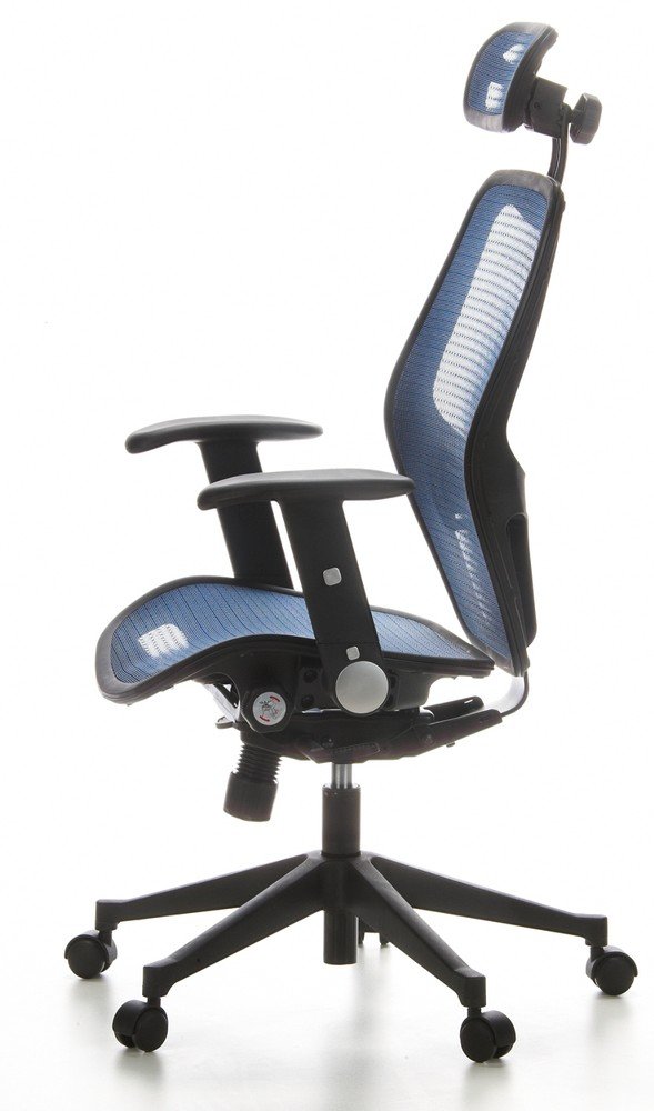 Hjh Office Air Port Mesh Office Executive Chair Blue Desertcart