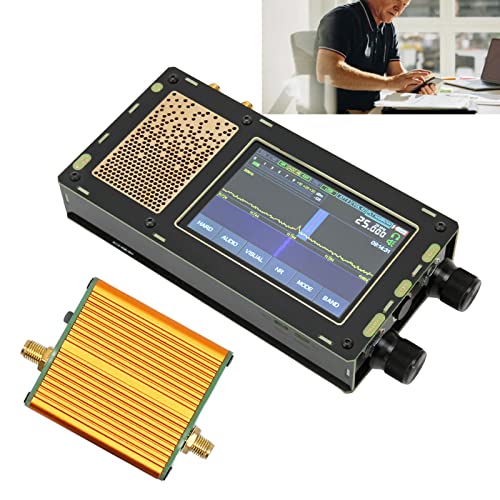 Receptor DSP SDR 50KHz-2GHz con pantalla 3.5in y batería 3600mAh miniatura 7