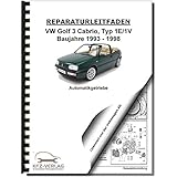 golf 3 automatikgetriebe  VW Golf 3 Cabrio 1E/1V (93-98) 4 Gang Automatikgetriebe 096 Reparaturanleitung