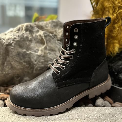 Image of COSIDRAM Men's Casual Oxford Boots Classic Suede Chukka Boot Comfort Business Dress Shoes Lace Boots