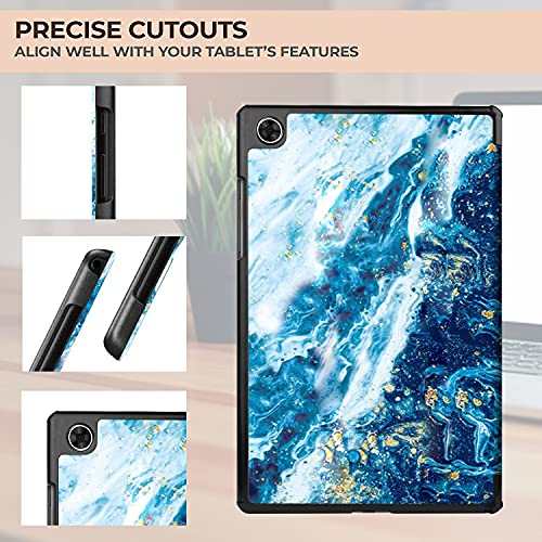 Image of Robustrion Smart Trifold Hard Back Flip Stand Case for Lenovo Tab M10 FHD Plus TB-X606V / TB-X606F / TB-X606X 10.3 inch - Sandy Wave