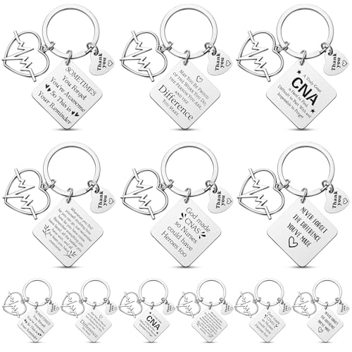 Image of Landical 12 Pcs Graduation Gifts for Her Him Class of 2026 Gifts Keychain Bulk for College High School Gifts for Women Men