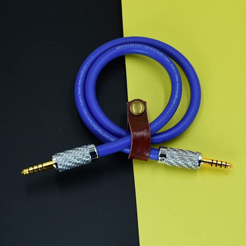 Adaptador de audio 4.4 mm macho a macho miniatura 2