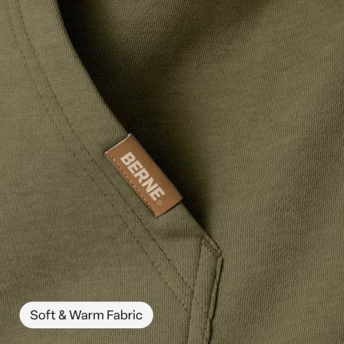 Berne Men's Heritage Zippered Pocket Hoodie Pullover Sweatshirt4