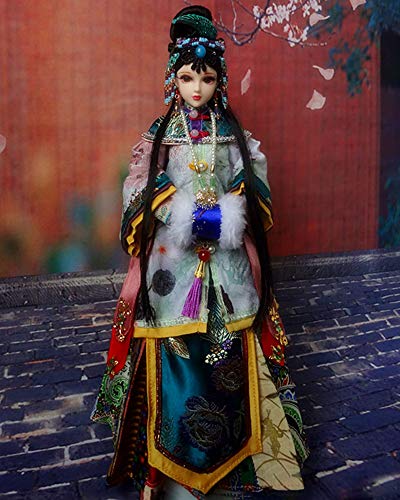 N A Chinese Style Doll, Interior Doll for Room Decor, Doll,Oriental Palace Style Dolls Decor Statue,Beautiful Chinese Style Handmade Costume Dress, Doll 32cm