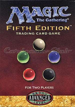 Paquet de cartes Magic Fifth Edition Deck de démarrage à deux joueurs