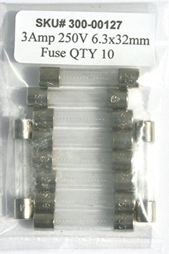Fusible 3A 250V 6.3x32mm : remplacez vos cartouches grillées et relancez vos appareils