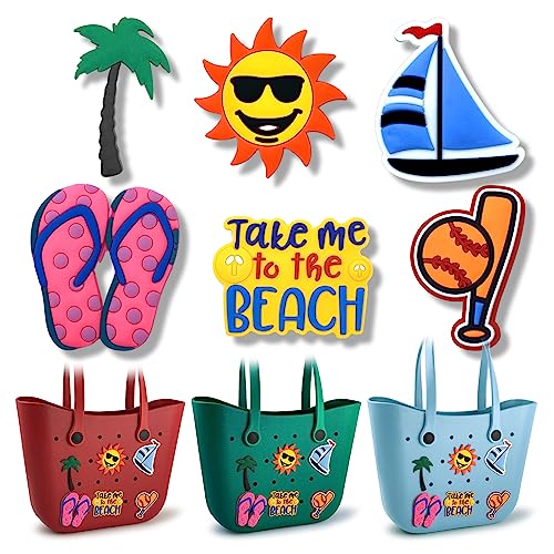 6 Pack Bog Bag Charms, 3