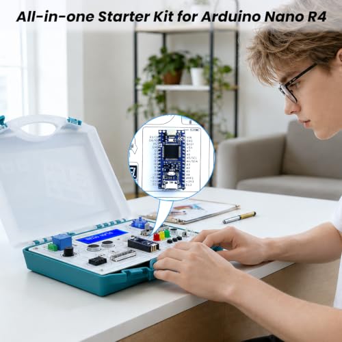 ELECROW All-in-one Starter Kit with Arduino Nano R4 Development Board by ELECROW - Used condition - Image 2