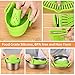 YEVIOR Clip on Strainer for Pots Pan Pasta Strainer, Silicone Food Strainer Hands-Free Pan Strainer, Clip-on Kitchen Food Strainer for Spaghetti, Pasta, Ground Beef Fits All Bowls and Pots (2P)
