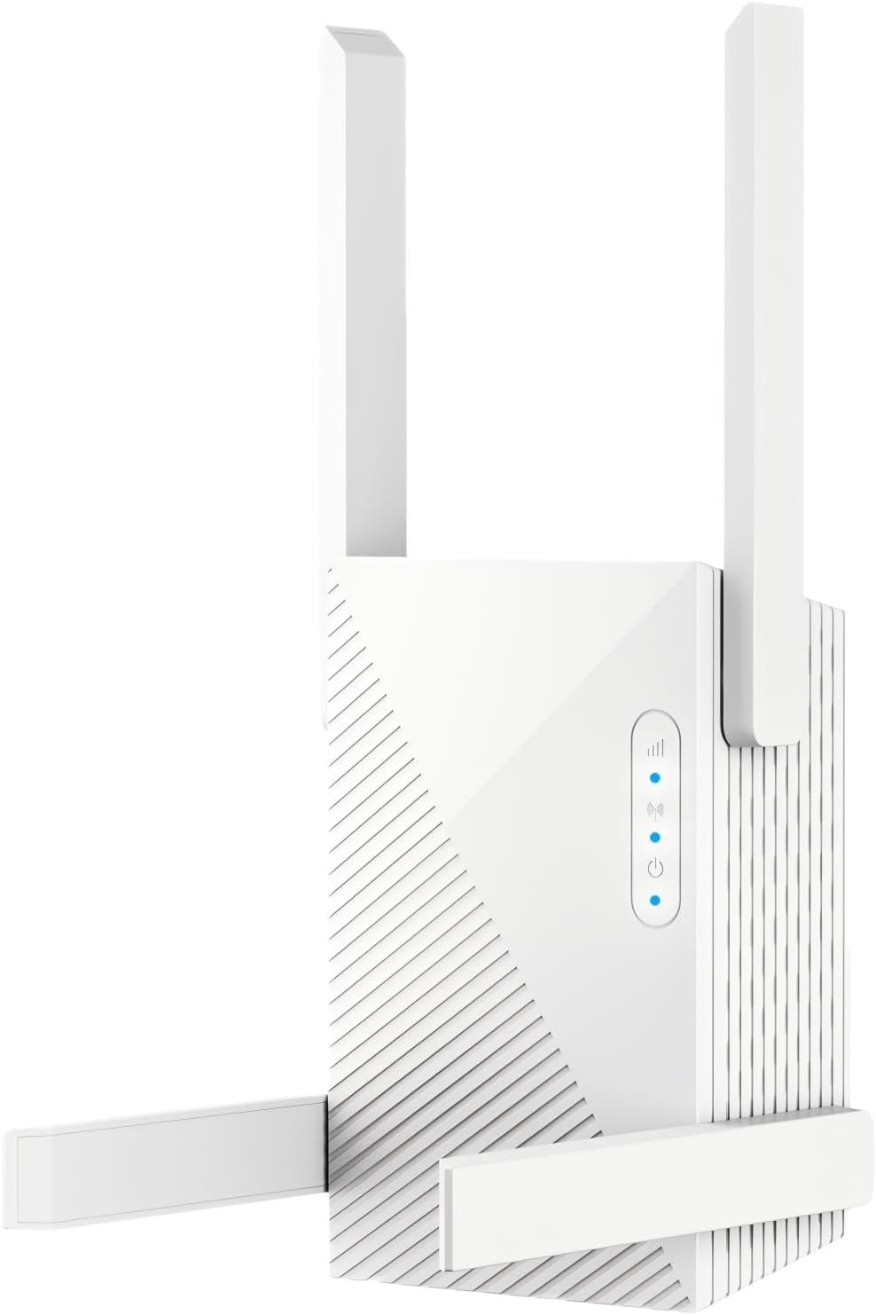 WiFi Extender Signal Booster Coverage, Dual Band 2.4GHz & 5GHz Internet Boosters, Easy Setup, Eliminate Dead Zones for Home, Office, Multi-Story House, Gaming & Remote Work Repeater (White-1200)