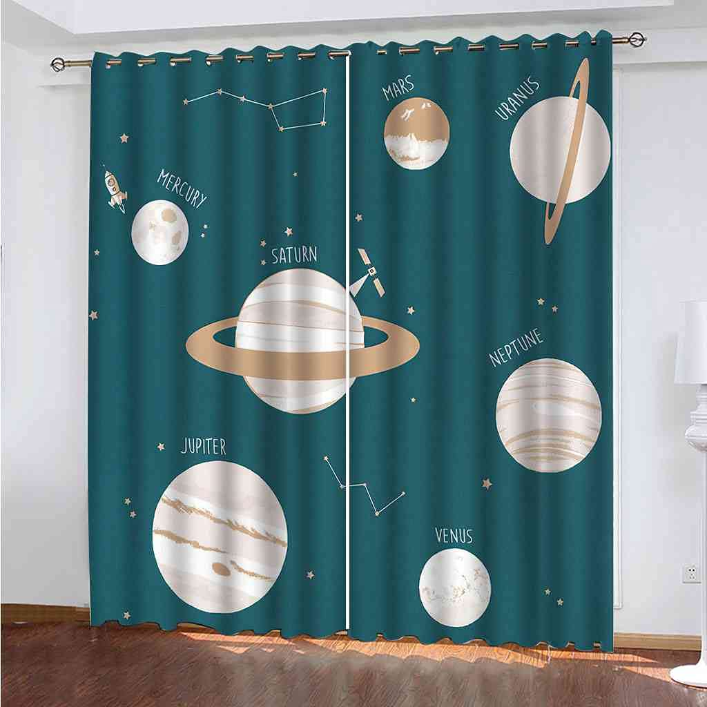 Rideaux occultants thermiques et phoniques 3D pour isoler la chambre enfant