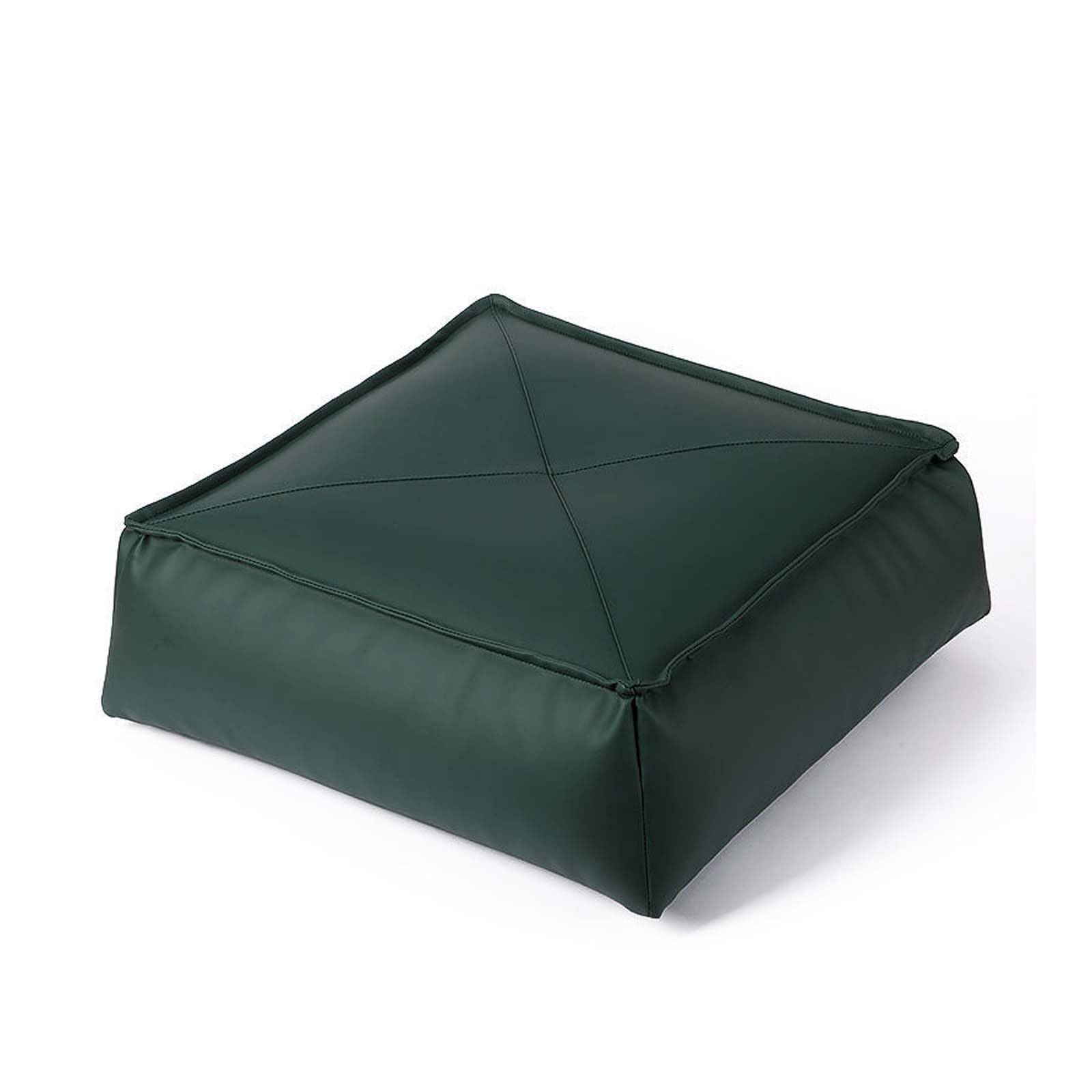 Coussin futon carré pouf de sol moderne et petit repose-pieds