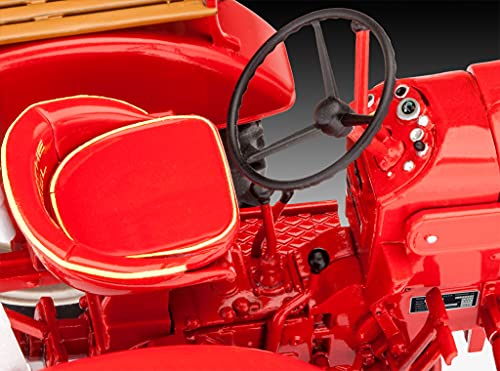 Revell Nice Price Modellbausatz I Porsche Junior 108 FS I MaÃstab 1:24 I 76 Teile I Für Kinder und Erwachsene ab 10 Jahren I Traktor Modellbausatz zum selber nachbauen I Authentisch und Detailreich – Bild 7