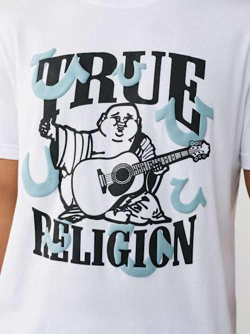 True Religion Multi Puff Horseshoe tee Camiseta Hombre (Pack de 1)