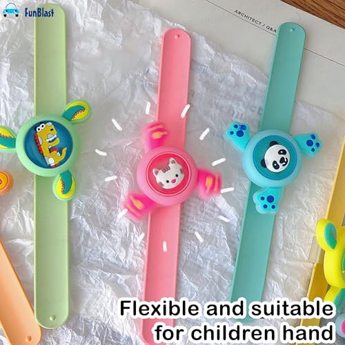Image of FunBlast Space Wrist Band for Kids - Kids Wrist Bands for Boys and Girls, Slap Band Cute Bracelet with LED Light Up, Return Gift for Kid