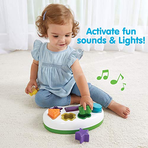 Kidoozie Lights ‘N Sounds Shape Sorter - Toddler Toy For Ages 9-24 Months - Helps Develop Hand-Eye Coordination And Problem Solving Skills! #TOP4