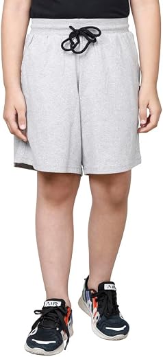 Boys Solid Cotton Blend Stylish Bermuda Shorts [Pack of 1]