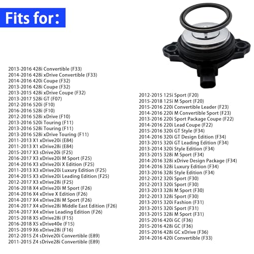 Image of AMCC Engine Variable Valve Timing Solenoid Gaskets Replaces:11367593719 | Compatible with BMW N20 B48 F20 F23 F22 F34 F30 F31 F36 F33 F32 F07 F10 F11 E84 F25 F26 F15 F16 E89 Replaces : 11365A65AB5