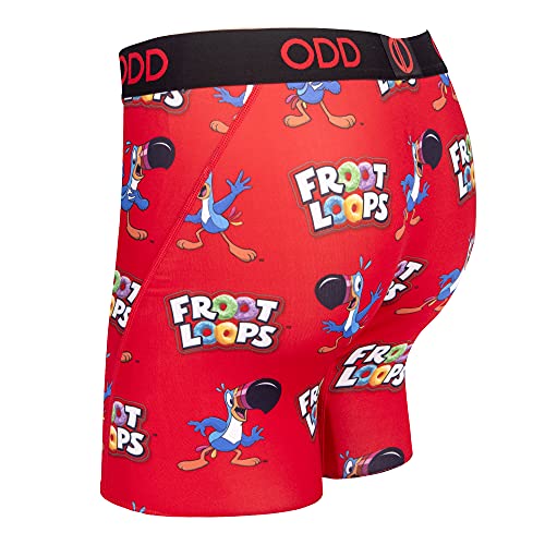 Odd Sox, Men's Funny Boxer Briefs, Kellogg's Cereal Prints, Assorted Styles4
