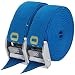 NRS 1.5" Heavy Duty Straps 20' Pair Iconic Blue
