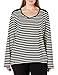 Produktbild Caribbean Joe Damen Long Sleeve Scoop Neck Tee T-Shirt, schwarz, Mittel