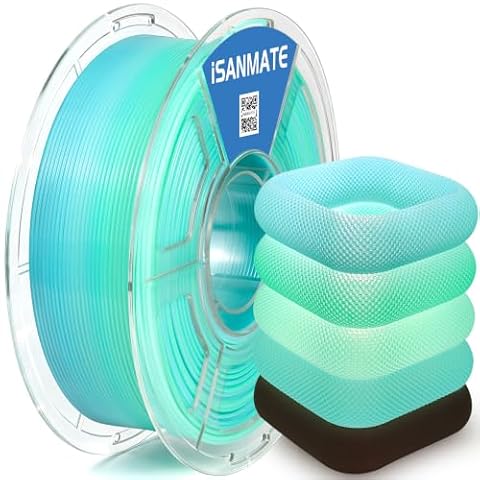 iSANMATE PETG Translucent 1kg - Translucent Rainbow