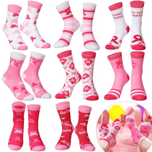 Shinymoon 8 Pairs St. Patrick's Day Shamrock Socks for Kid Child Irish Green Clover Socks for Kid Girl Boy Holiday Hoses Gift