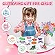 Acsatont Blumen Basteln Mädchen, Basteln Diamond Painting Geschenke, Bastelset Kinder Mädchen ab 6 7 8 9 10 Jahre, Blumenstrauß für Kindertag Mädche Geburtstagsgeschenk
