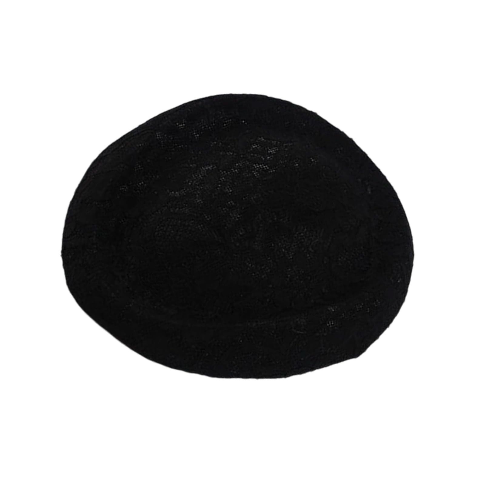 MICFENY Vintage Aircrew Berets With Embellished Design Soft Fabric Unisex Headwear Lightweight Color