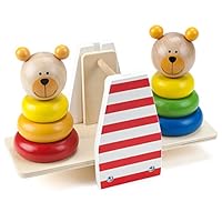 Algopix Similar Product 18 - Wooden Wonders Balancing Bears Ring