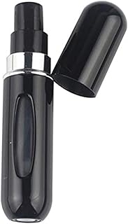 Portable Mini Refillable Perfume Atomizer Spray Bottle for Outgoing, 5ml, Black