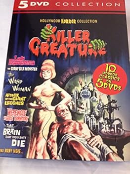 DVD Killer Creature 5-dvd Set! Hollywood Horror Collection Book