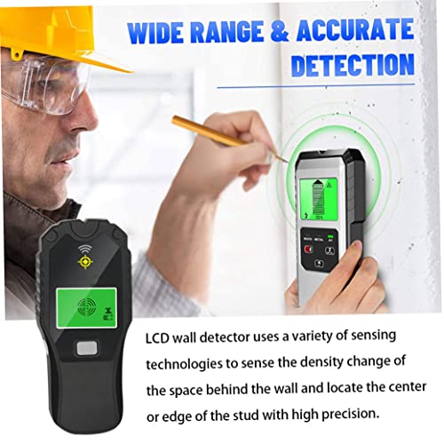 Metaaldetector LCD-scherm Wandscanner Multifunctionele Ponsen Positioning Tool Zwart Multifunctionele Milieudetector - Image 8