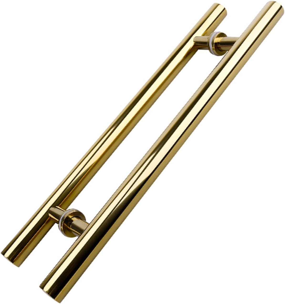 SORVA Modern Sliding Glass Wood Door Handle Round Hardware Handle with