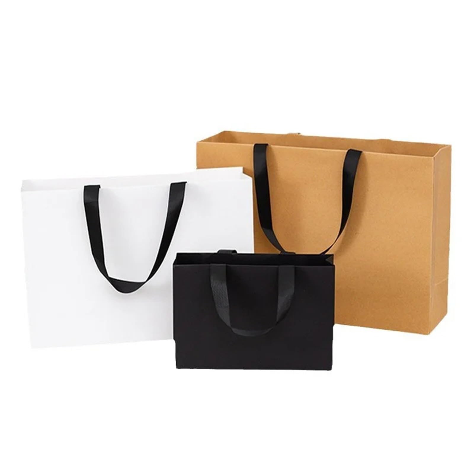 Bolso de tienda ropa bolsa papel 10 piezas para Embalaje Fiestas
