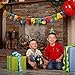 Building Block Birthday Party Supplies Banner by Aliza | Baby Boy Toddler Kids Birthday Decorations – Huge 7-feet Long Brick Themed Decor – The Perfect Decoration for Your Party